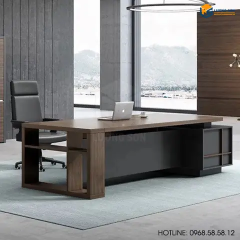 Bàn Làm Việc Giám Đốc Thiết Kế Truyền Thống