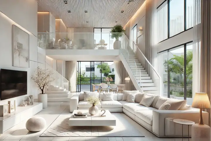 Thiết Kế Nội Thất Nhà Ống 2 Tầng 90m2 Tiện Nghi