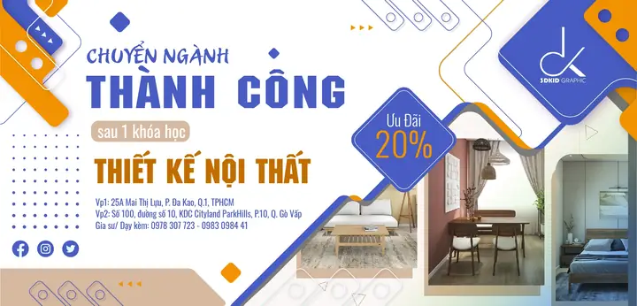Cơ Sở Đào Tạo Thiết Kế Nội Thất Tại Tp.hcm: