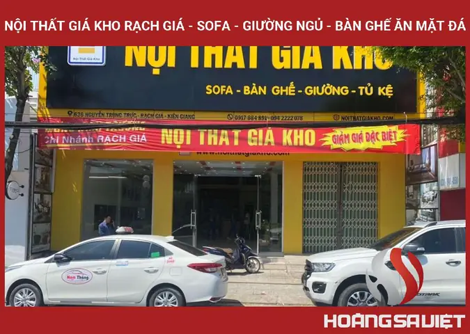 ✅ Nội Thất Giá Kho Rạch Giá - Sofa - Giường Ngủ - Bàn Ghế Ăn Mặt Đá.