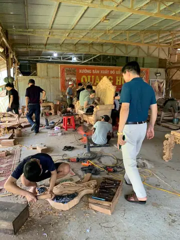 Đồ Gỗ Tân Cổ Điển Sản Xuất Trong Nước