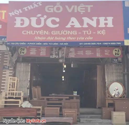 Vài Nét Về Cửa Hàng Gỗ Nội Thất Đức Anh 72 Cầu Diễn