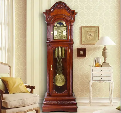 Tủ Đồng Hồ Gỗ Hương Đá Ngọc Nữ Thiên Thần - Dh923