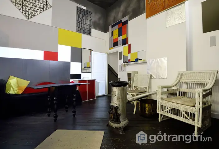 Phong Cách Nội Thất De Stijl – Sự Đa Dạng Về Màu Sắc Trong Thiết Kế