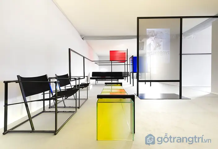 Phong Cách Nội Thất De Stijl – Phong Cách Nội Thất Mang Tính Trừu Tượng Cao