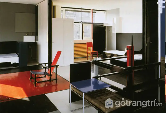 Phong Cách Nội Thất De Stijl – Không Gian Tươi Trẻ, Sáng Tạo
