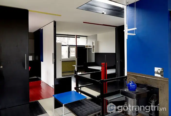 Phong Cách Nội Thất De Stijl – Phong Cách Nội Thất Mang Tính Trừu Tượng Cao