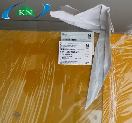 Giấy In Mã Vạch Tem Nhãn Ngành Sản Xuất Kính Cường Lực, Kính Công Nghiệp