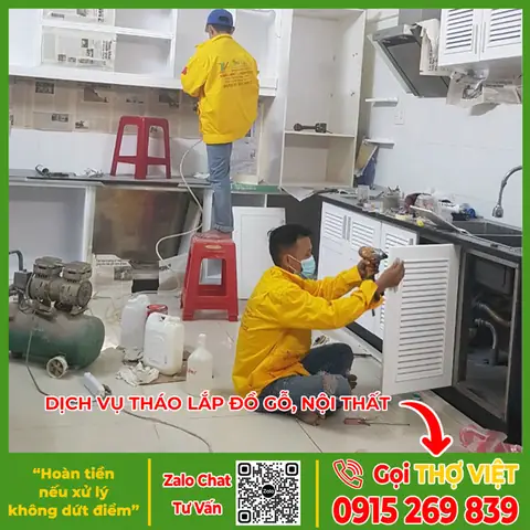 Các Hạng Mục Tháo Lắp Nội Thất Mà Thợ Việt Cung Cấp Các Hạng Mục Tháo Lắp Nội Thất Mà Thợ Việt Cung Cấp
