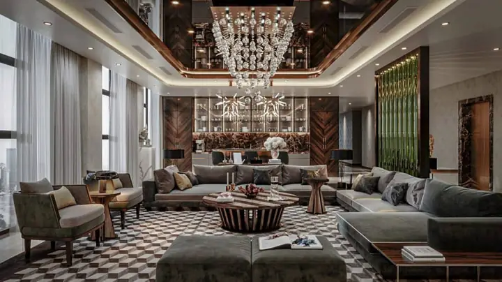 Phong Cách Thiết Kế Nội Thất Luxury