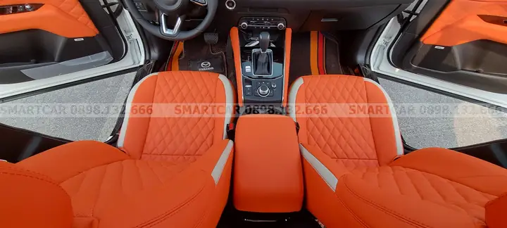 Đổi Màu Nội Thất Mazda Cx5 Cam Hermes Sang - Độc - Lạ