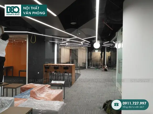 Thi Công Nội Thất Văn Phòng Tại Phường Vạn Mỹ