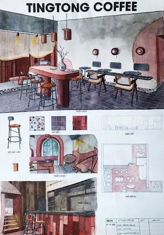 Diễn Họa Nội Thất Bằng Tay