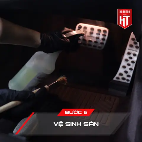 Quy Trình Dọn Nội Thất Ô Tô