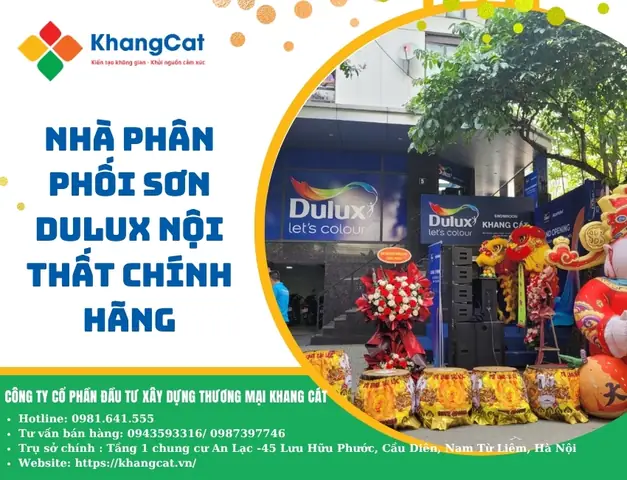 Nhà Phân Phối Sơn Dulux Nội Thất Chính Hãng – Đừng Chỉ Tìm Trên Google