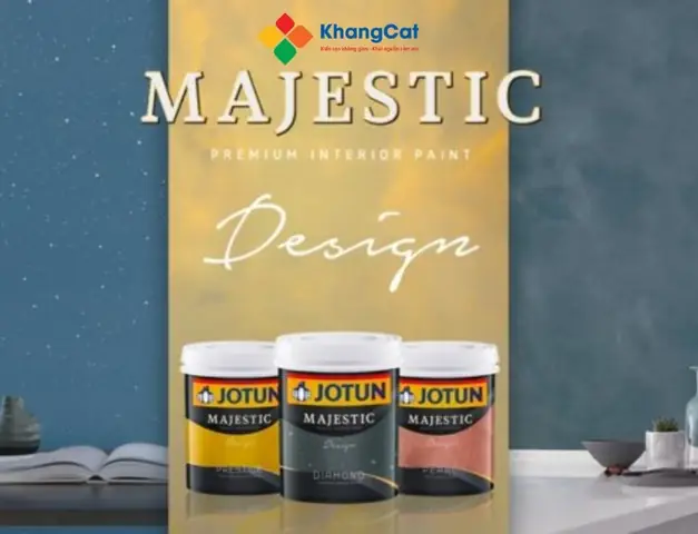 Dòng Sơn Hiệu Ứng Nội Thất Jotun Majestic Design – Khi Tường Không Chỉ Là Phông Nền