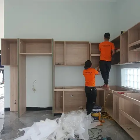 Thi Công 1 Phần Nội Thất