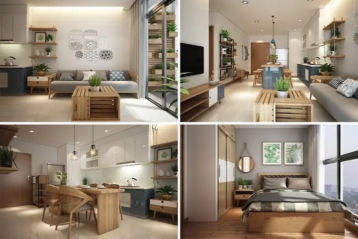 Chi Phí Nội Thất Căn Hộ 60m2