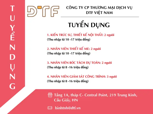 Dự Toán Khối Lượng Thi Công Nội Thất