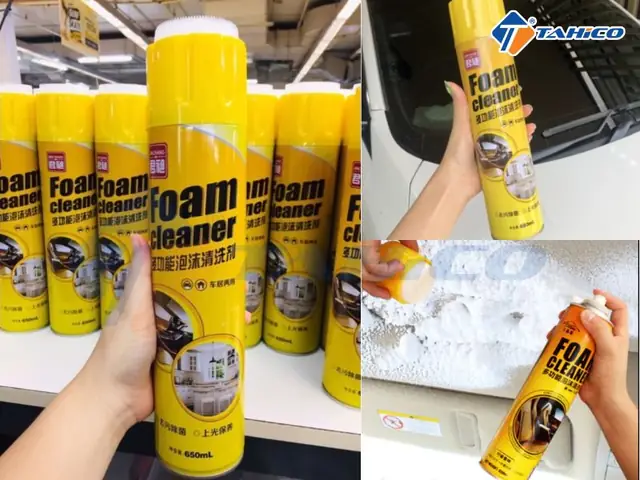 Đặc Điểm Tính Năng Chai Xịt Vệ Sinh Nội Thất Ô Tô Ghế Da Foam Cleaner