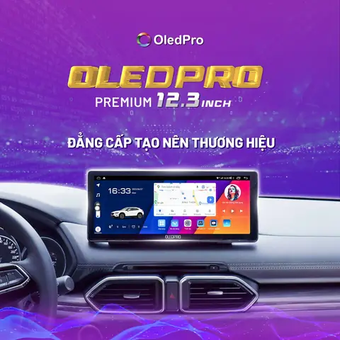 Màn Hình Dvd Android Oledpro Premium 12.3 Inch