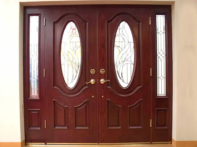 Mẫu Cửa Gỗ 4 Cánh Căm Xe Đẹp