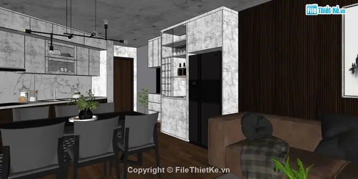 File 3d Nội Thất Chung Cư Sunrise Novaland: Khám Phá Bản Vẽ Chi Tiết Và Ý Tưởng Thiết Kế Độc Đáo