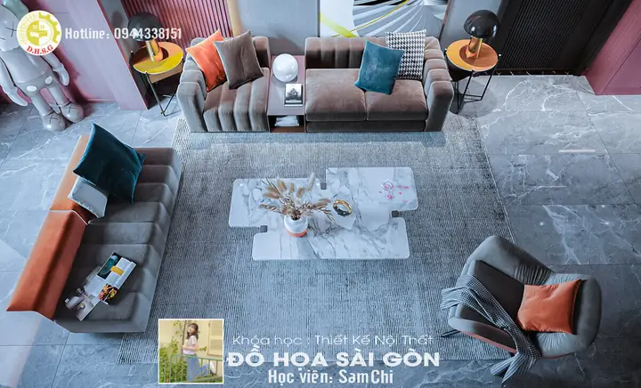File 3dsmax Vray Nội Thất Chuẩn