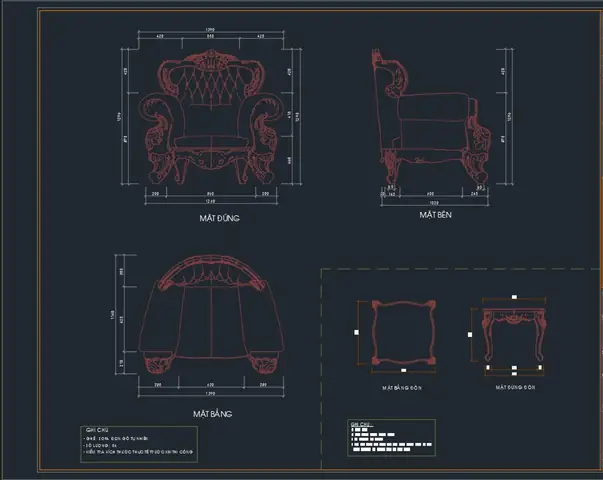 File Cad Triển Khai Nội Thất 2d & 3d