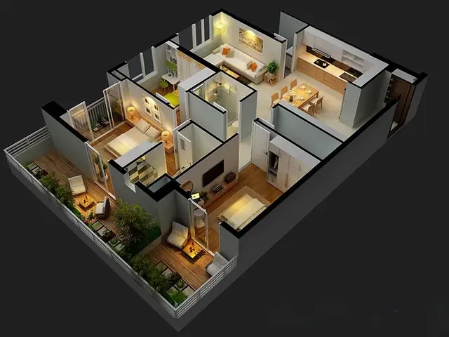 File Cad Triển Khai Nội Thất 2d & 3d