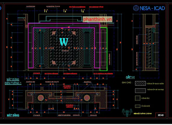 0. Thư Viện Cad Nội Thất Nhà Chung Cư.