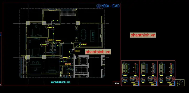 0. Thư Viện Cad Nội Thất Nhà Chung Cư.