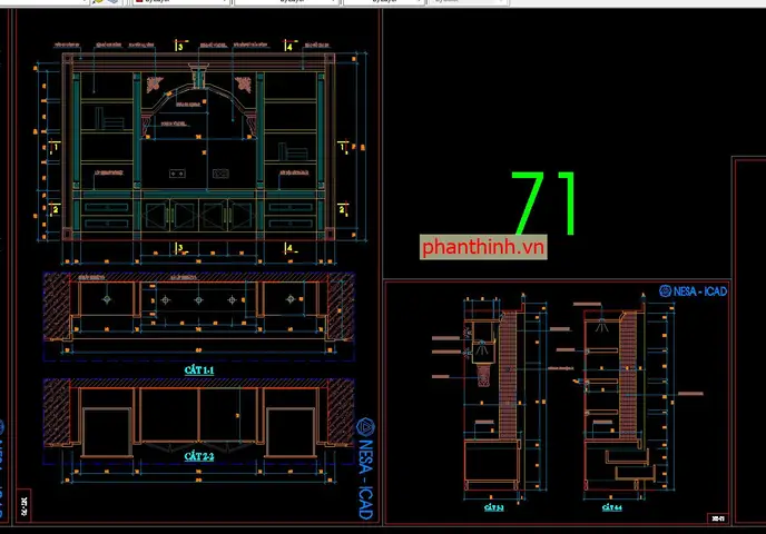 0. Thư Viện Cad Nội Thất Nhà Chung Cư.