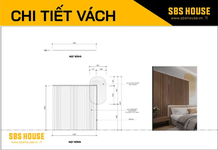 3. Chi Tiết Vách