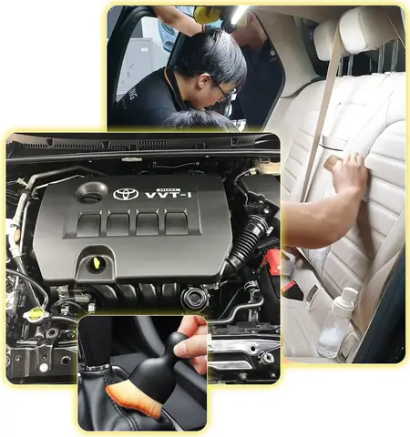 Vệ Sinh Nội Thất & Khoang Máy Ô Tô Chuyên Nghiệp – Garage Ô Tô Hoàng Phát. Hht