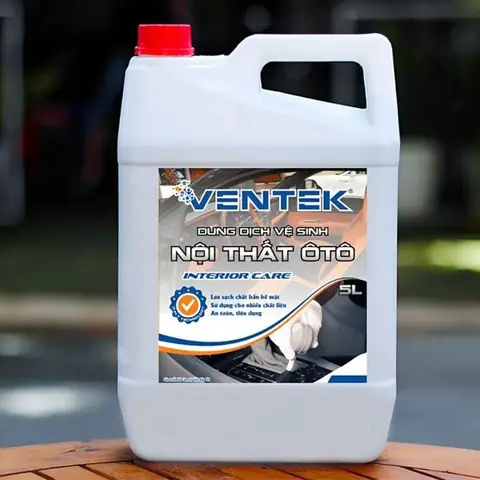 Đặc Điểmdung Dịch Vệ Sinh Nội Thất Ô Tô Ventek 5 Lít