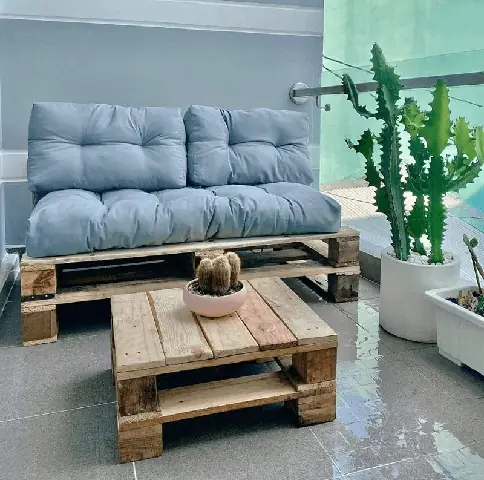 Thiết Kế Ghế Gỗ Pallet Phong Cách Hiện Đại