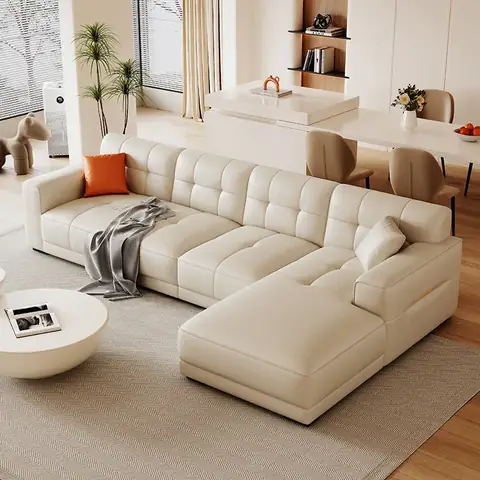 Ghế Sofa Góc Chữ L Bọc Da Cao Cấp – Sang Trọng, Đẳng Cấp & Hiện Đại Ghế Sofa Góc Chữ L Bọc Da Cao Cấp – Sang Trọng, Đẳng Cấp & Hiện Đại