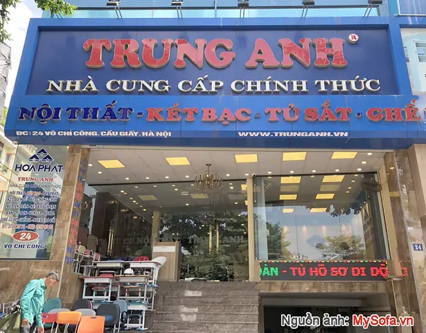 Hình Ảnh Cửa Hàng Nội Thất Hòa Phát Đại Lý Trung Anh 24 Võ Chí Công