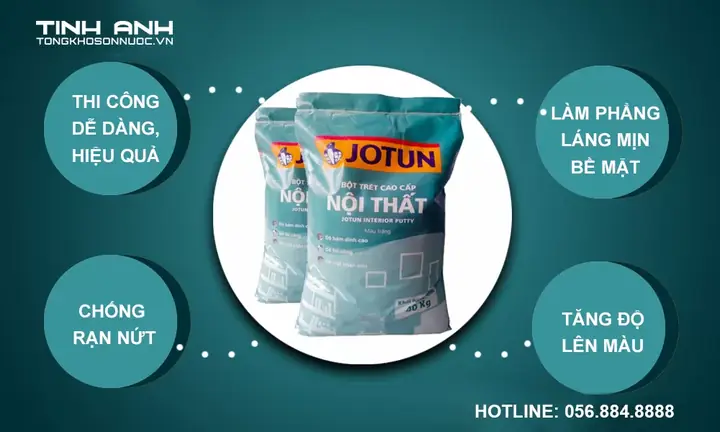 Giới Thiệu Về Bột Trét Tường Kova