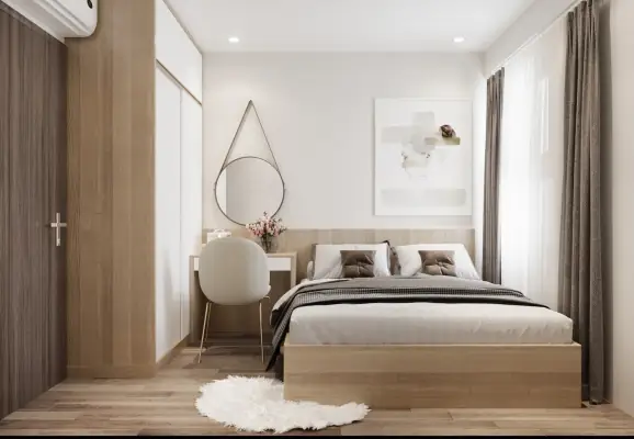 Thiết Kế Phòng Ngủ Trong Chung Cư 50m2