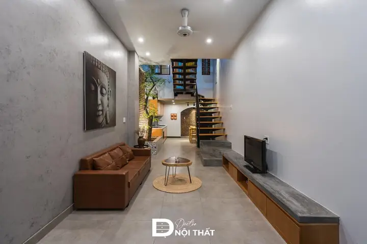 Mẫu Thiết Kế Nội Thất Phòng Khách Nhà Ống 3m Mặt Tiền Mẫu Thiết Kế Nội Thất Phòng Khách Nhà Ống 3m Mặt Tiền