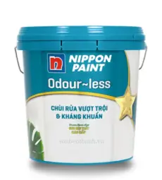 Sơn Nội Thất Nippon Odourless Chùi Rửa Vượt Trội Và Kháng Khuẩn