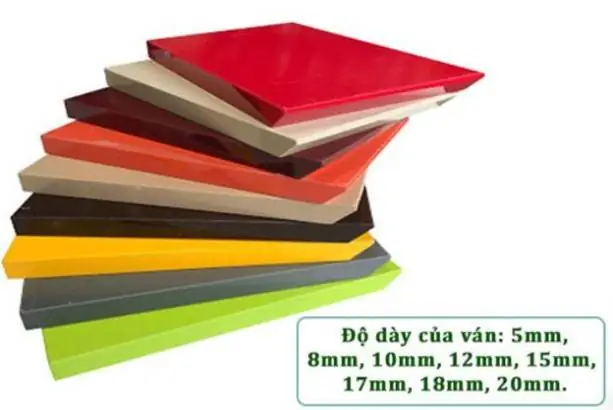 Thông Số Kỹ Thuật Của Tấm Nhựa Pvc