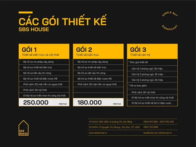 Bảng Báo Giá Thiết Kế Nội Thấtđà Nẵng – Sbs House Bảng Báo Giá Thiết Kế Nội Thấtđà Nẵng – Sbs House