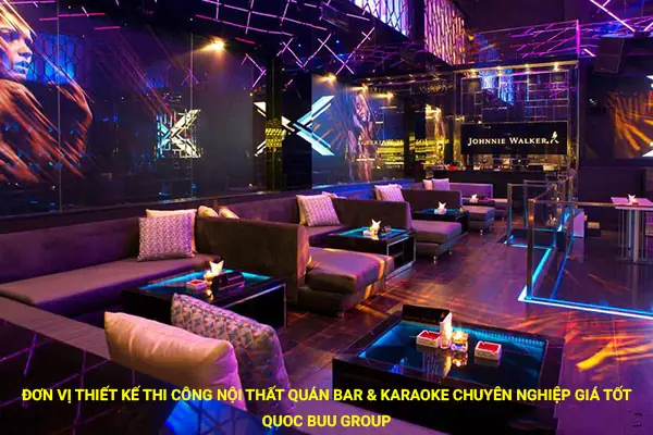 Báo Giá Thiết Kế, Phối Cảnh 3d Quán Bar - Karaoke
