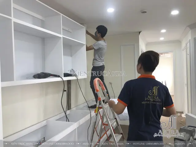 Akisa Giám Sát Thi Công Nội Thất Chung Cư Tân Cổ Điển