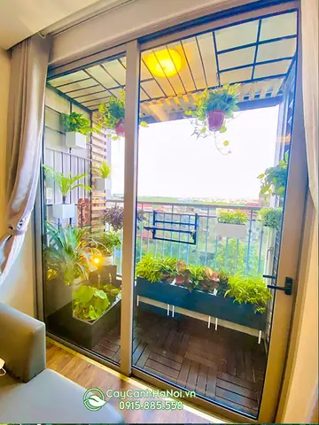 Giàn Treo Cây Ban Công Bằng Sắt Giàn Treo Cây Ban Công Bằng Sắt