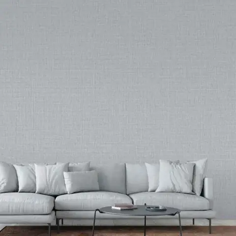 Giấy Dán Tường Bạc Trơn