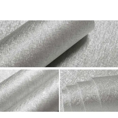 Giấy Dán Tường Bạc Nhũ
